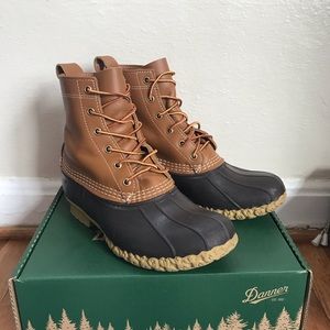 LL Bean Duck Boots 8” Wide Size 9